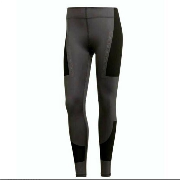 Adidas X Stella Mccartney Women`s Granite Lycra Fitsense Legging - Picture 5 of 15